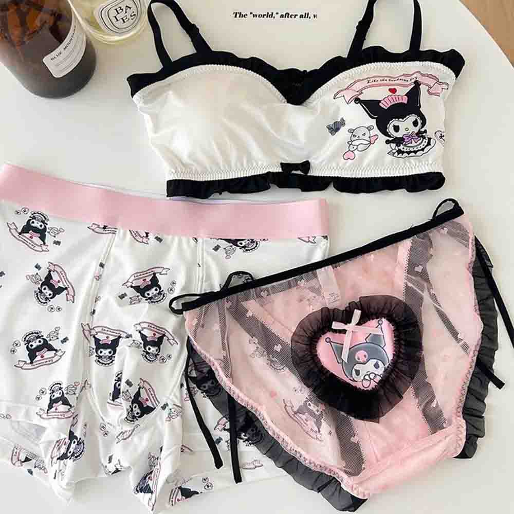 Women'S Fashion Underwear - Sanrio Black Rice Men's and Women's