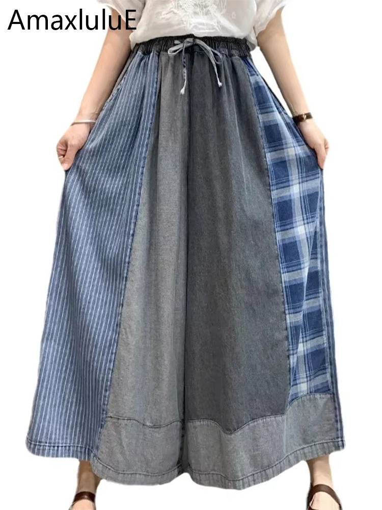 Wide Leg Palazzo Pants - Amax luluE Autumn Fashion Plus Size
