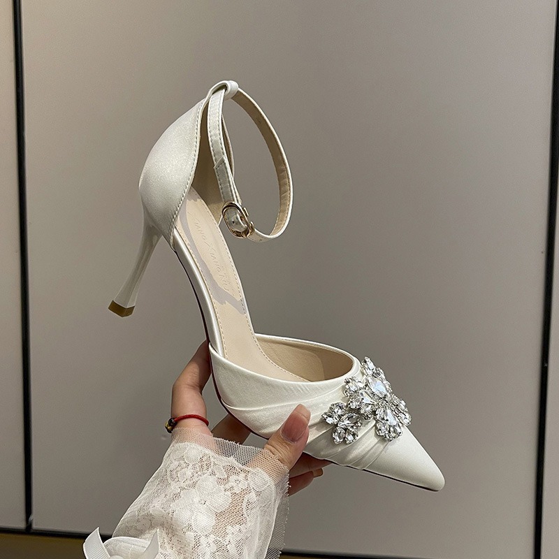 Women'S Fashion Underwear - Women's High Heels Fashion French Rhinestone