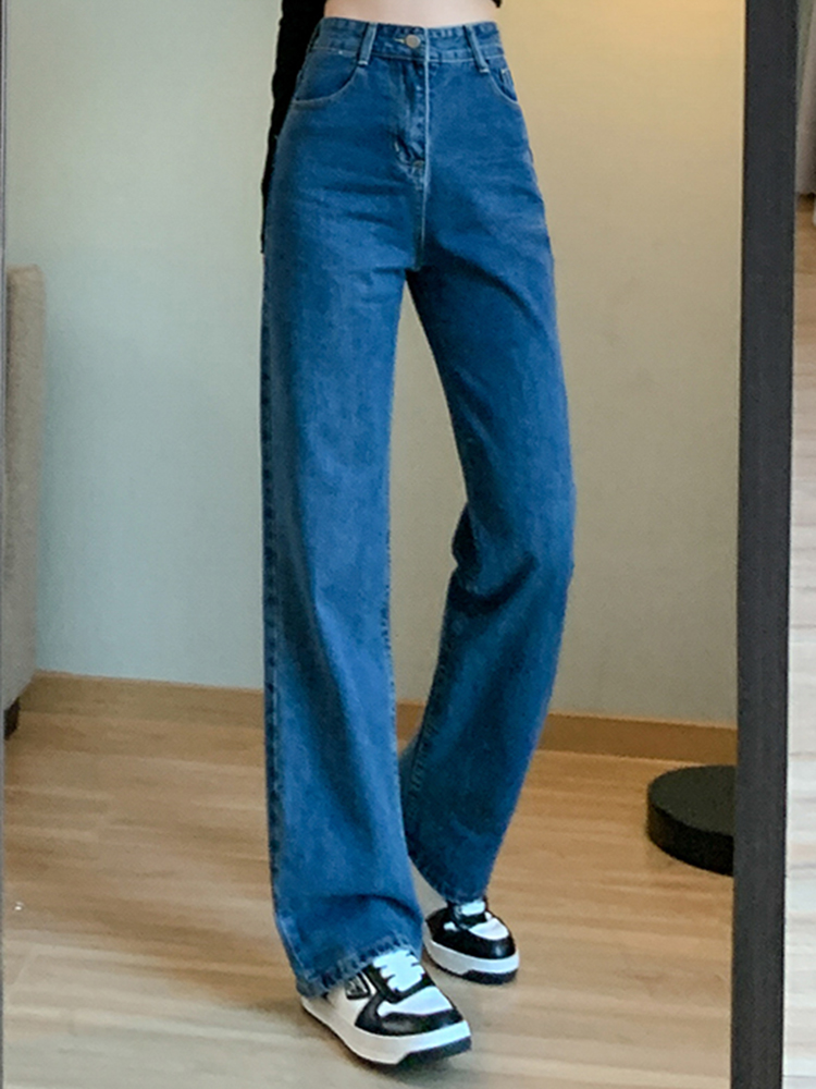 Mom Jeans Women - 2024 Women High Waist Oversized Loose