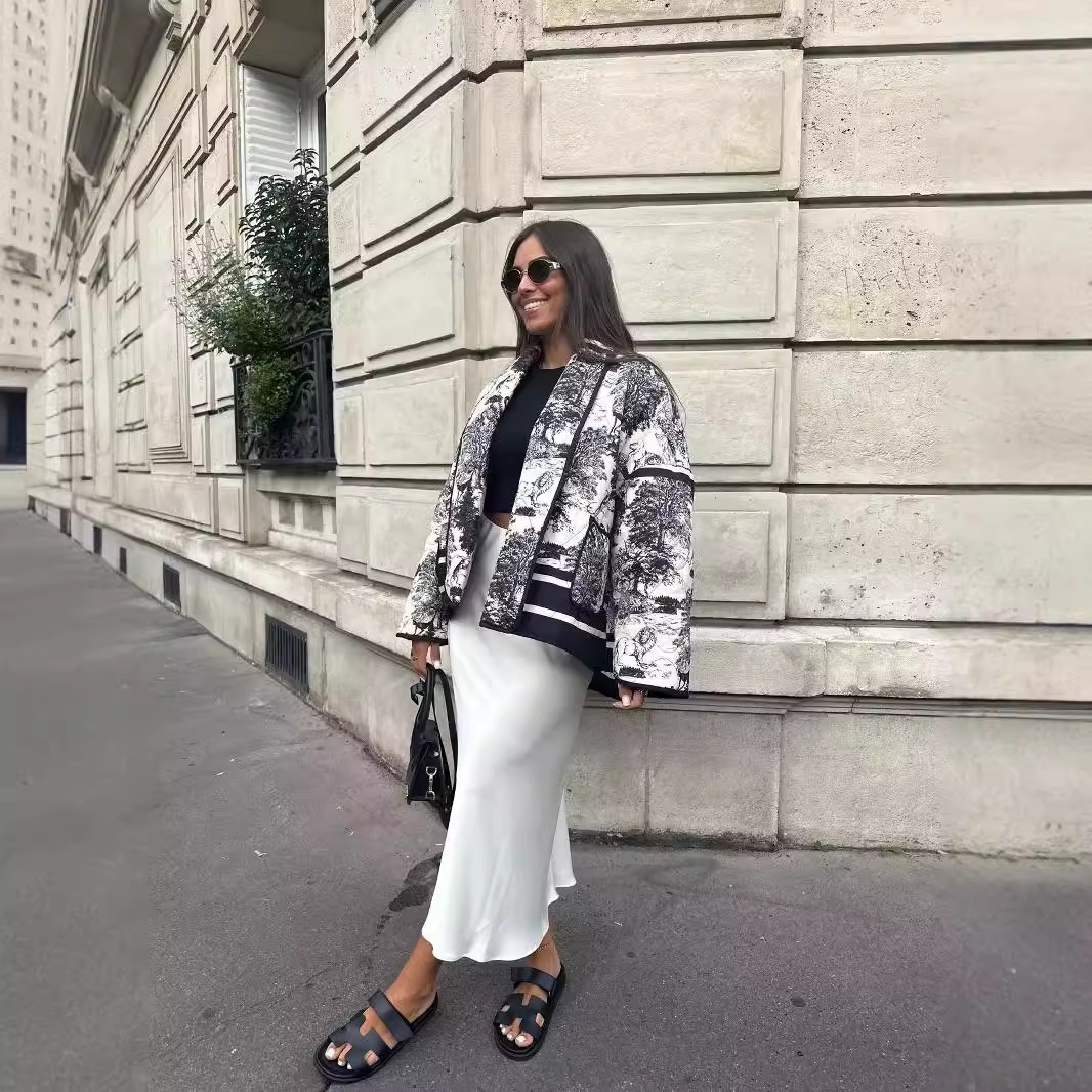 Women'S Fashion Kimono - Women's Fashion Cotton Jacket Women Floral