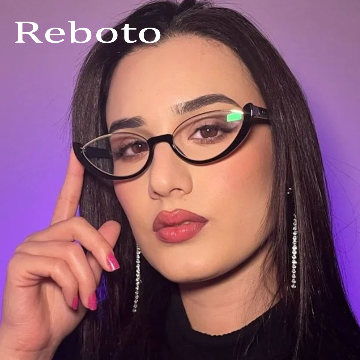 Women'S Fashion Glasses With Clear Lenses - Sexy Cat Eye Women's Glasses Frames