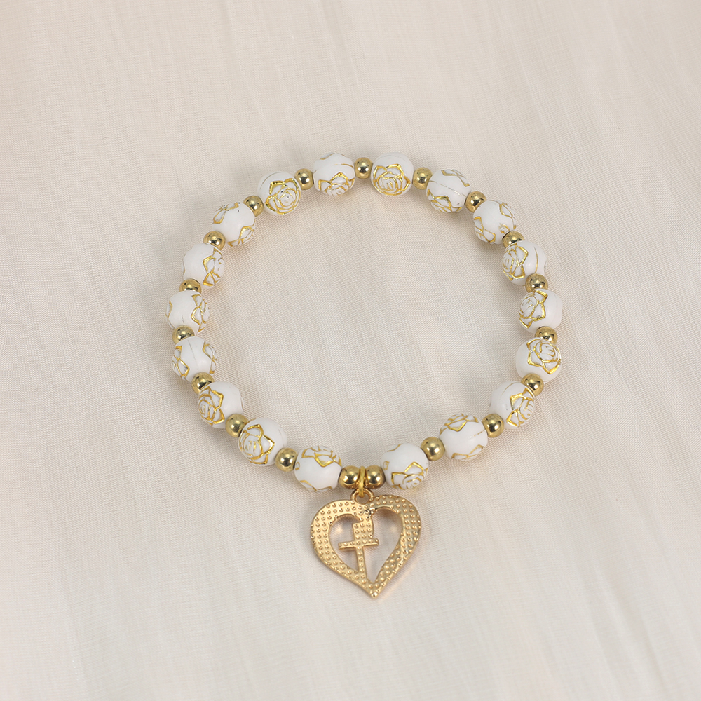 Exquisite Heart shaped cross R - Women'S Fashion Vogue 评论和价格