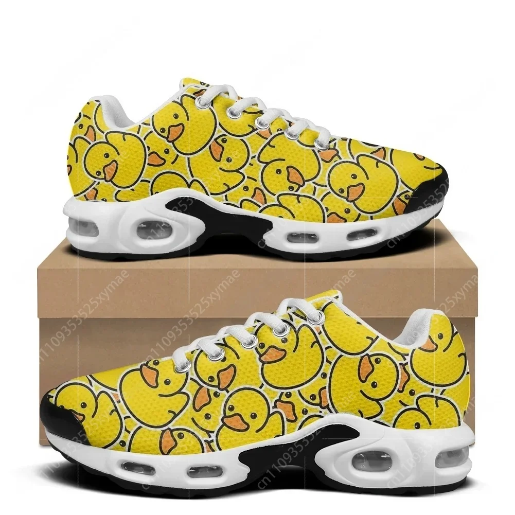 Cartoon Cute Yellow Duck Patte - Women'S Yellow Fashion Sneakers 评论和价格