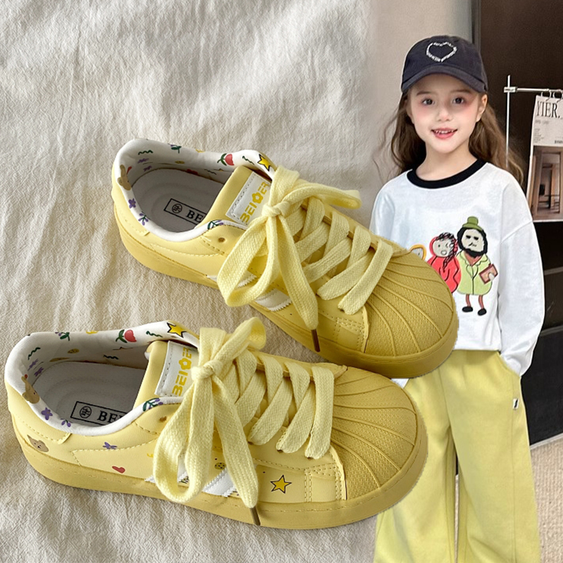 Children's Sports Shoes 2025 A - Women'S Yellow Fashion Sneakers 评论和价格