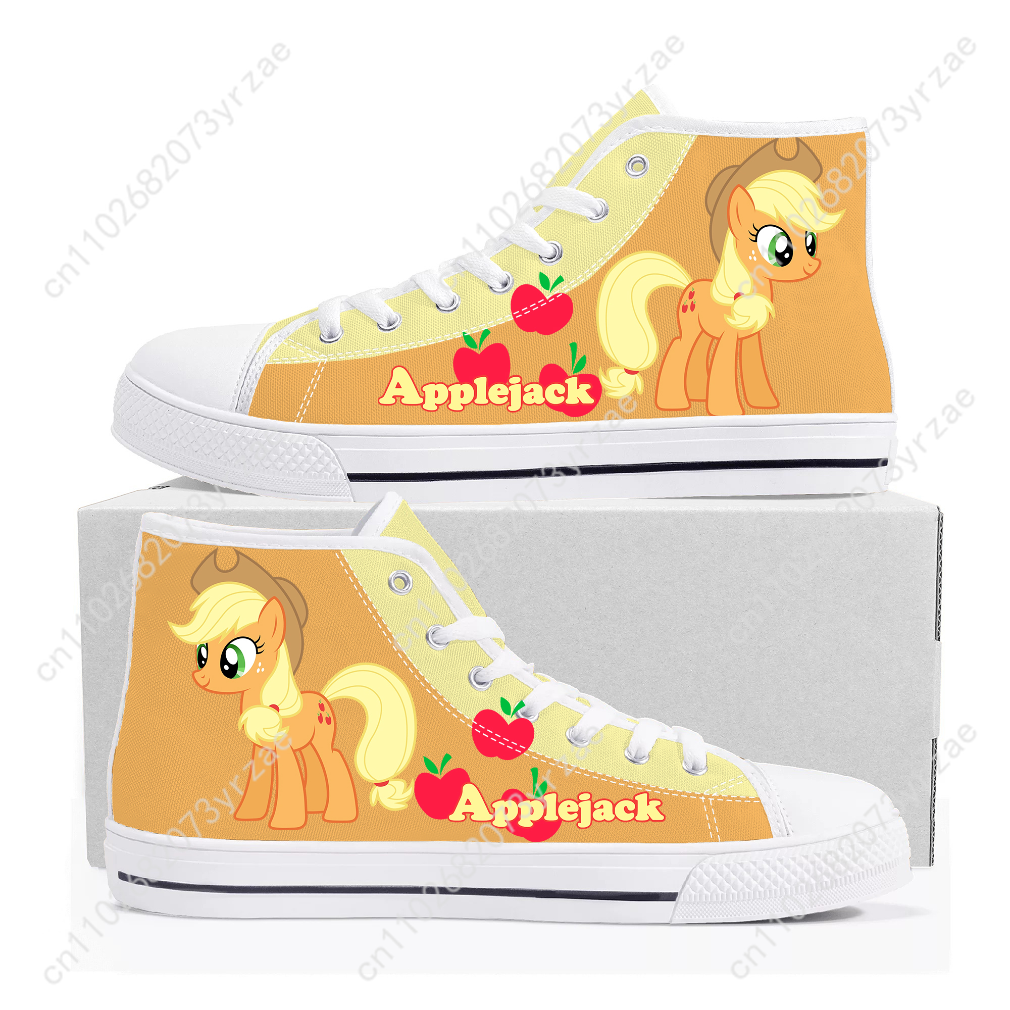 Applejack High Top Shoes Man W - Women'S Yellow Fashion Sneakers 评论和价格