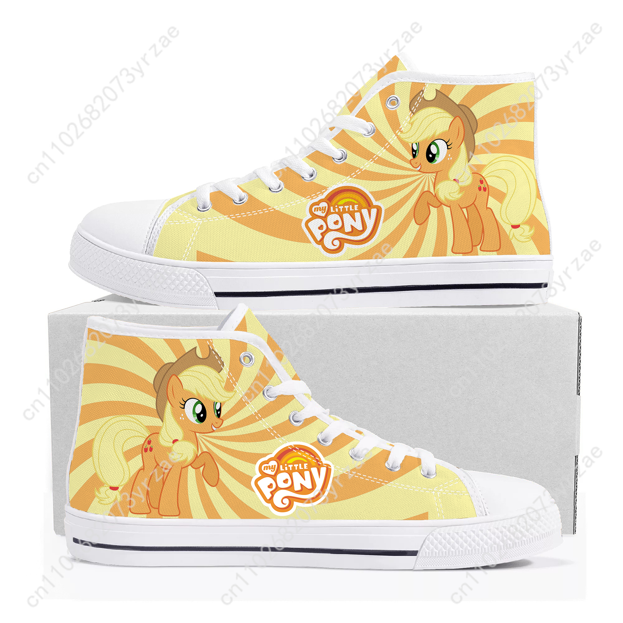 Applejack High Top Shoes Man W - Women'S Yellow Fashion Sneakers 评论和价格