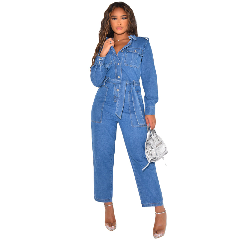 Jumpsuits Women Demin Overalls - Mom Jeans Women 评论和价格