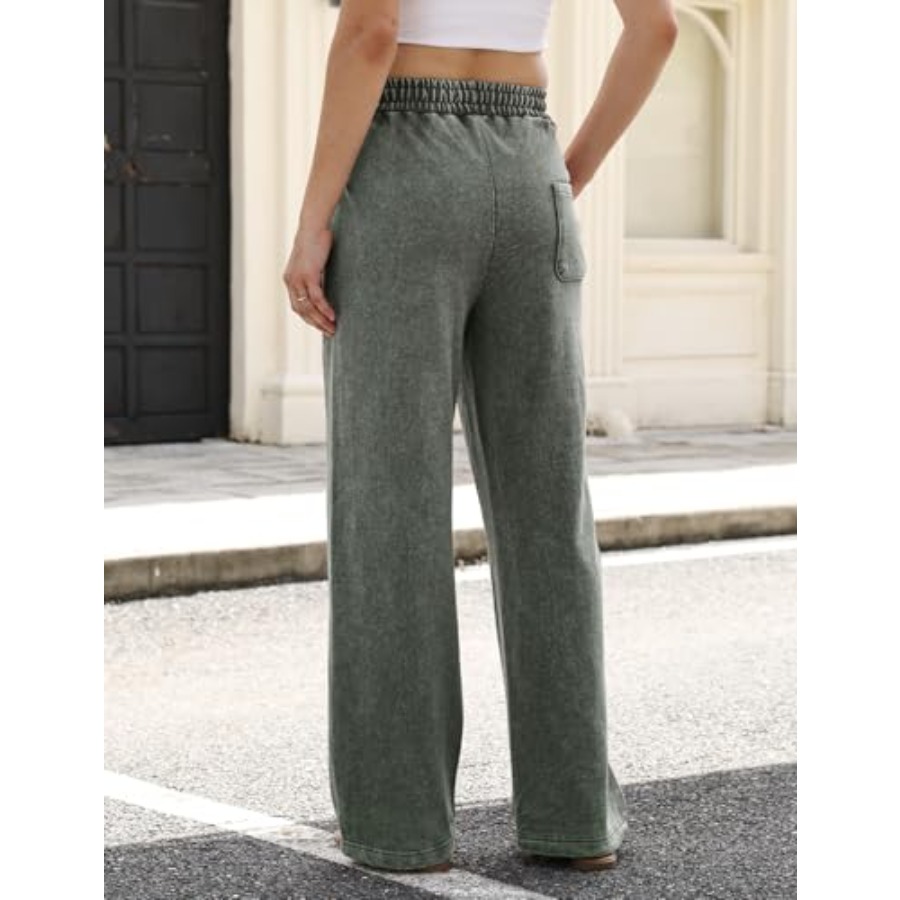 Gihuo Womens Baggy Sweatpants  - Wide Leg Palazzo Pants 评论和价格
