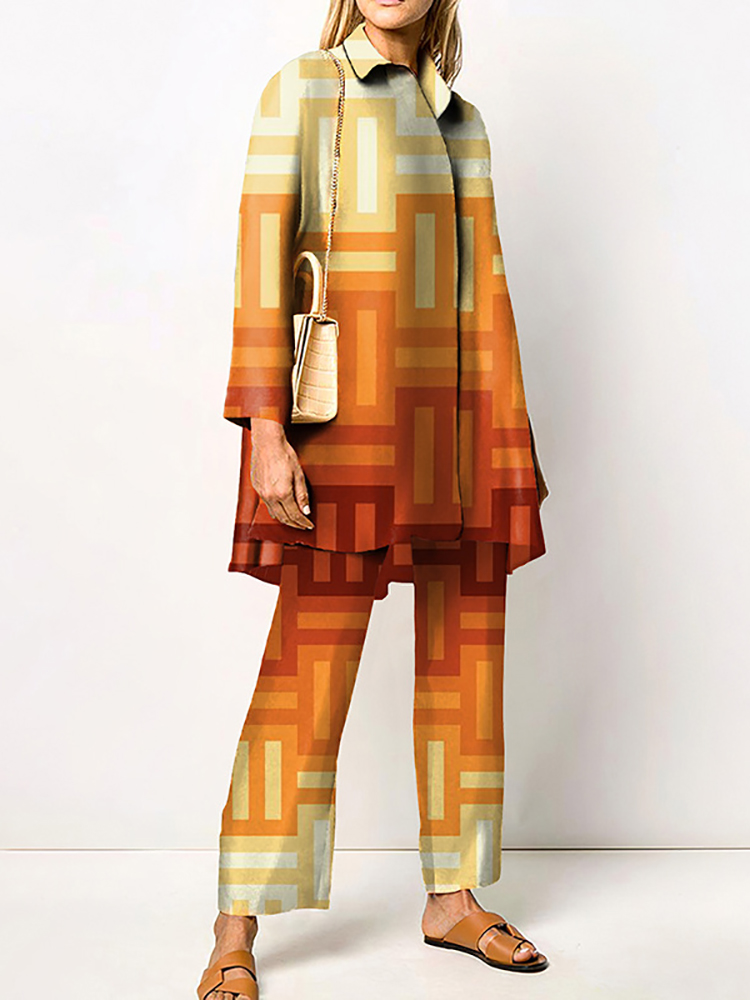 2022 Sets Womens Outfits Elega - Wide Leg Palazzo Pants 评论和价格