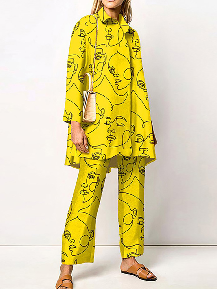2022 Sets Womens Outfits Elega - Wide Leg Palazzo Pants 评论和价格