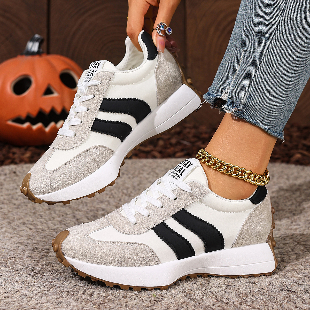 Trend Women Sneakers 2025 New  - Women Fashion Trend 2025 评论和价格