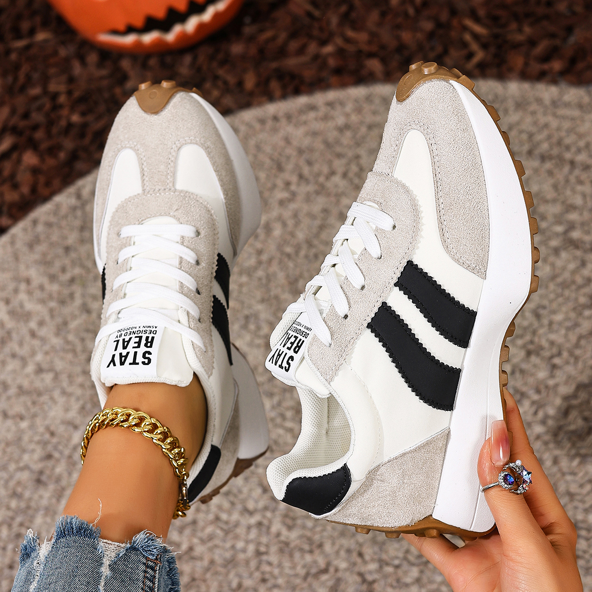 Trend Women Sneakers 2025 New  - Women Fashion Trend 2025 评论和价格