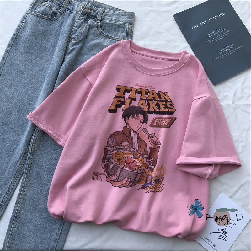 Attack On Titan AOT T-Shirt Wo - Women'S Fashion Vogue 评论和价格