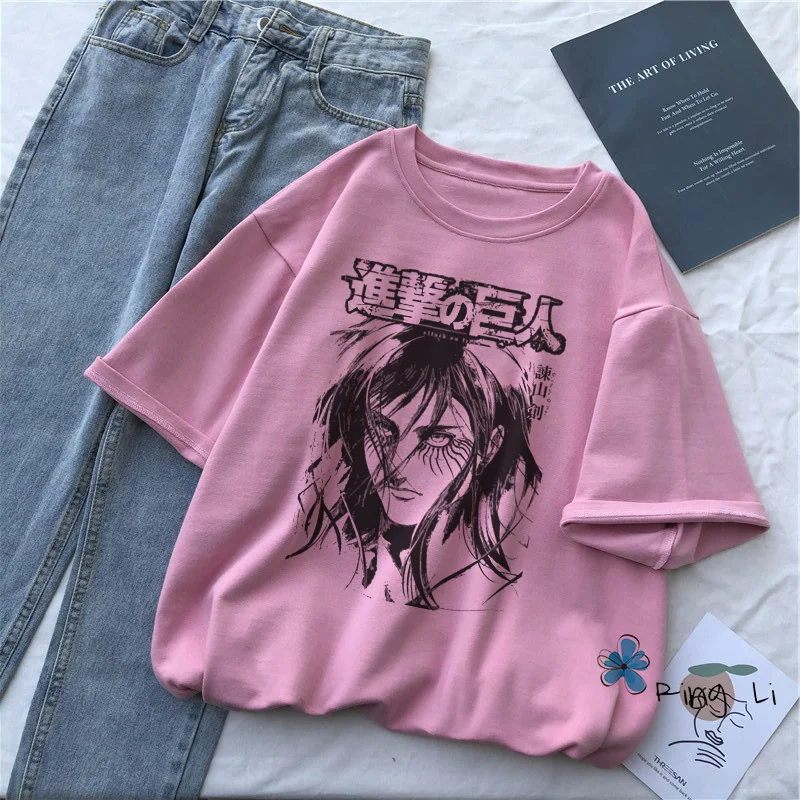Attack On Titan AOT T-Shirt Wo - Women'S Fashion Vogue 评论和价格