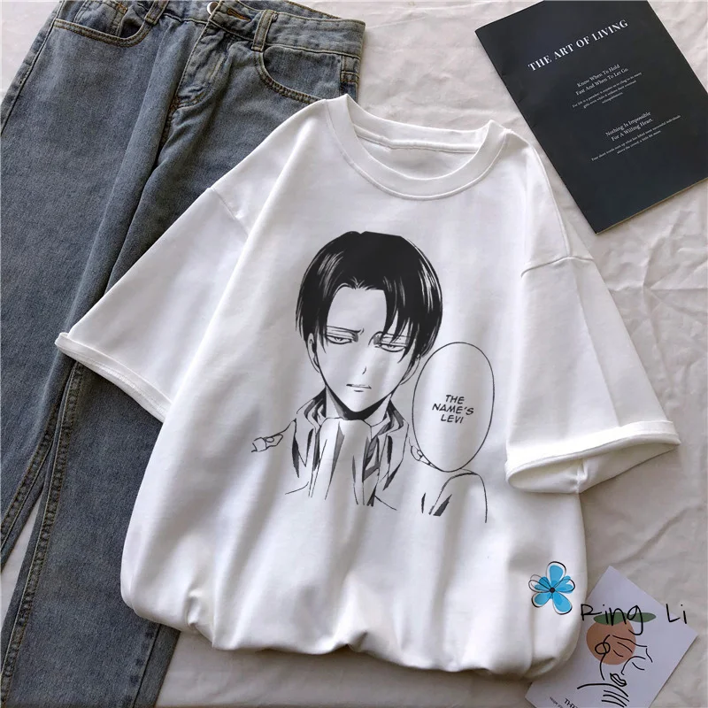 Attack On Titan AOT T-Shirt Wo - Women'S Fashion Vogue 评论和价格
