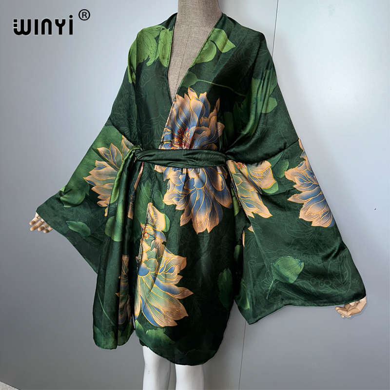 WINYI bohemian print kimono be - Women'S Fashion Kimono 评论和价格