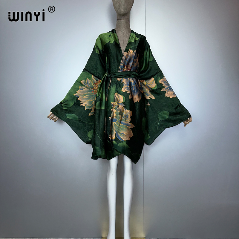 WINYI bohemian print kimono be - Women'S Fashion Kimono 评论和价格
