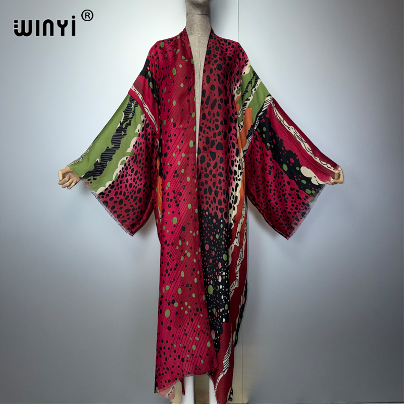 WINYI Bohemian Kimono Loose Ca - Women'S Fashion Kimono 评论和价格