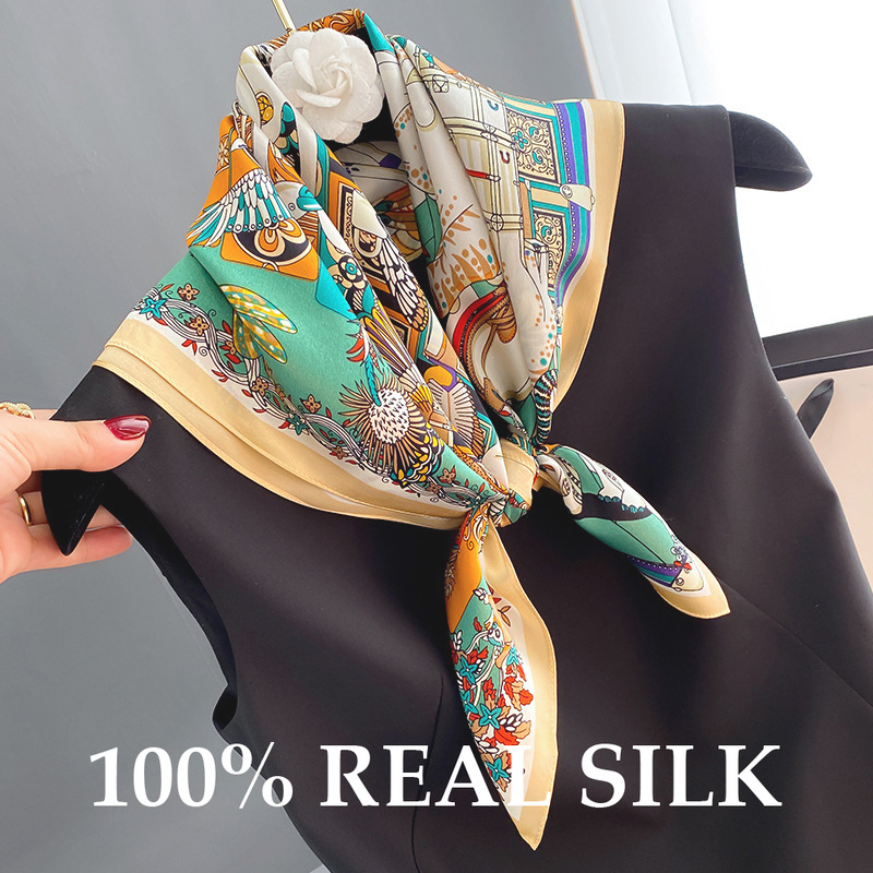 Luxury Fashion 100% Pure Silk  - Women'S Fashion Poncho 评论和价格