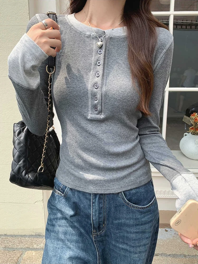 Y2K Patchwork T-Shirt 2025, Co - Women'S Fashion 评论和价格