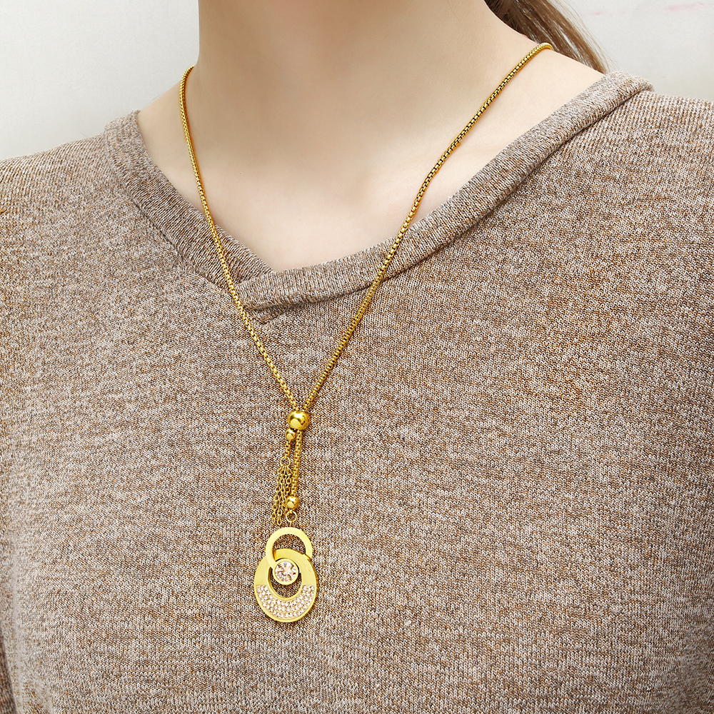 OUFEI Stainless Steel Jewelry  - Women'S Fashion Vogue 评论和价格