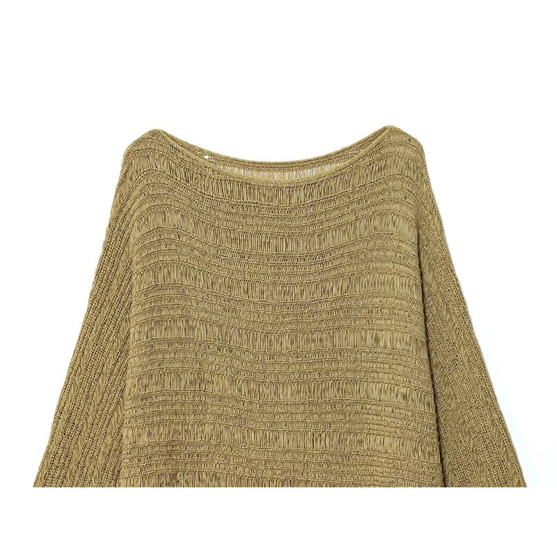 Vintage Boat Neck Knit Sweater - Women'S Fashion 评论和价格