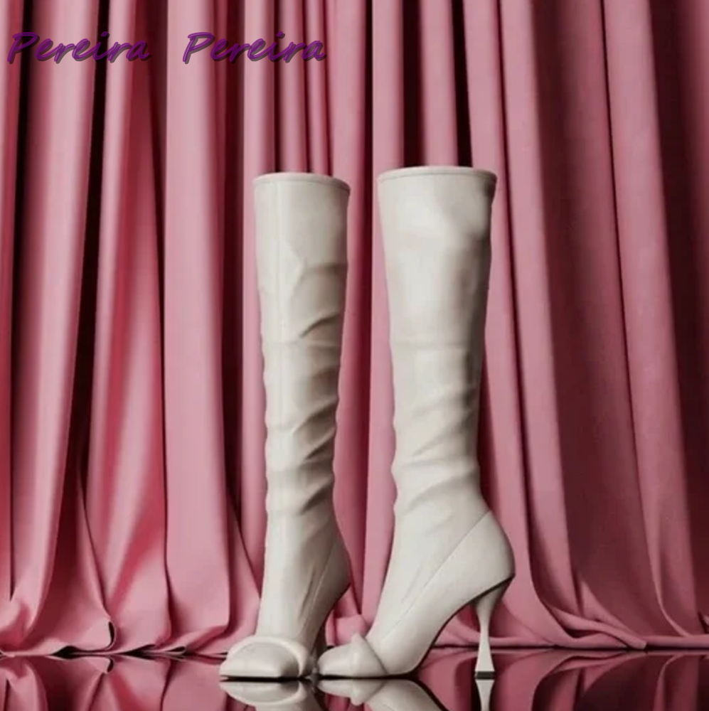 Solid Strange Style Knee-High  - Women Fashion Trend 2025 评论和价格