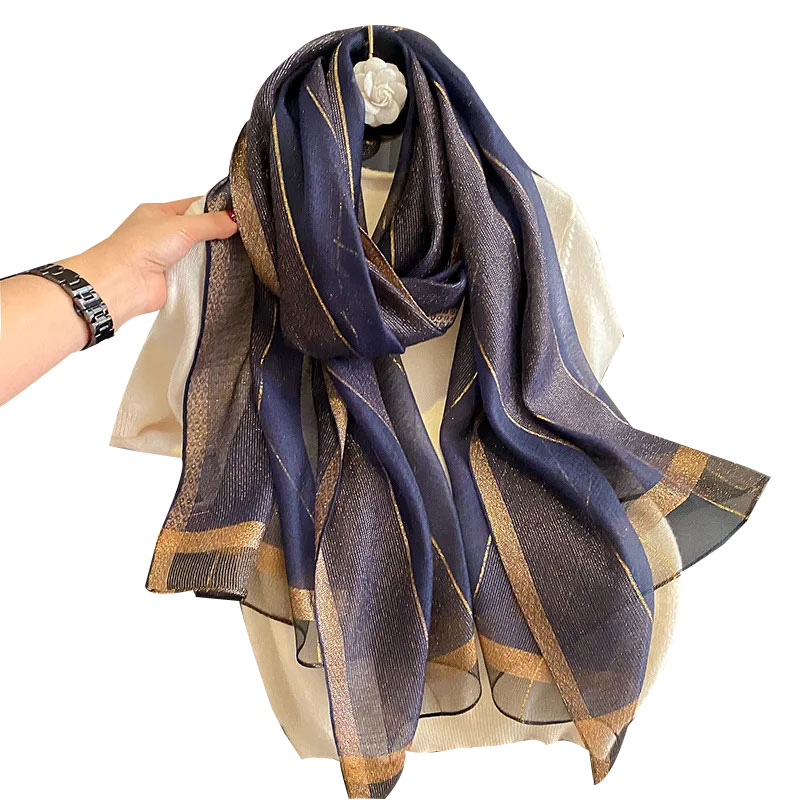 2024 Solid Silk wool scarf for - Women'S Fashion Poncho 评论和价格