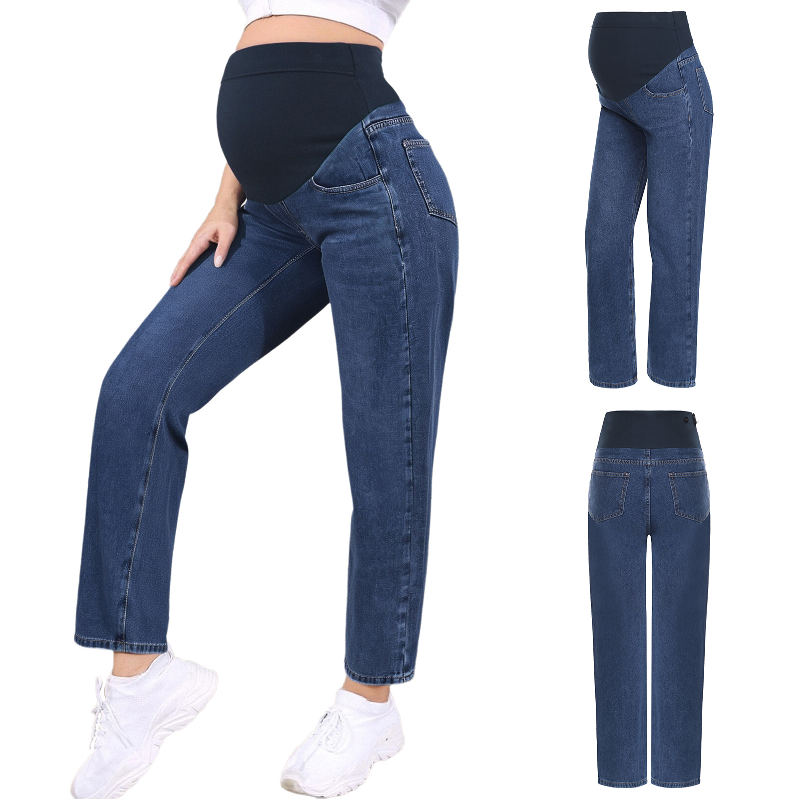 Premama Clothes Maternity Moms - Mom Jeans Women 评论和价格