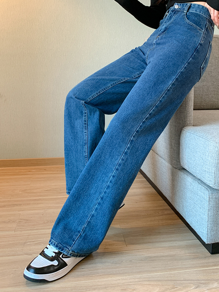 2024 Women High Waist Oversize - Mom Jeans Women 评论和价格