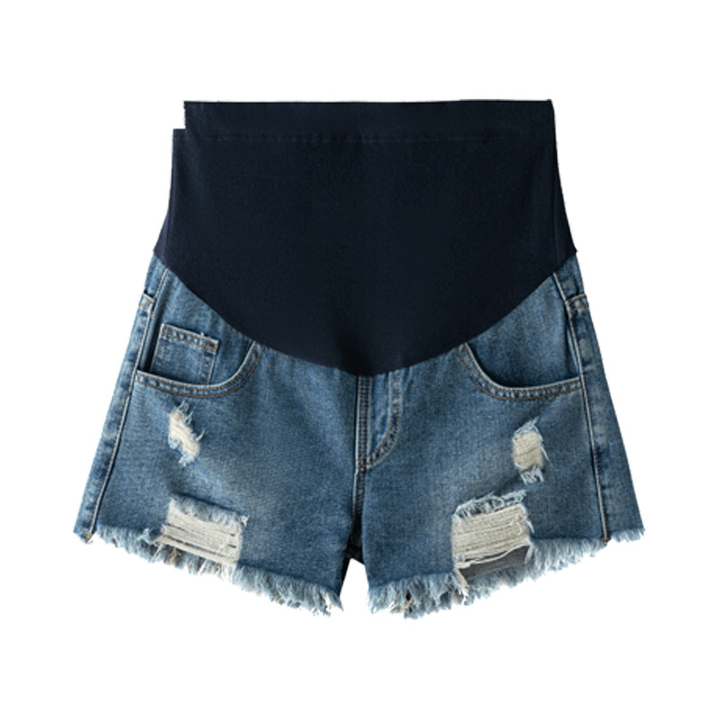 Large Size Maternity Shorts Hi - Mom Jeans Women 评论和价格