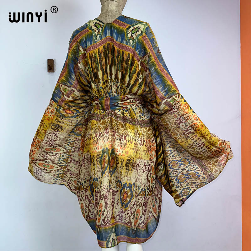 WINYI kimono with belt summer  - Women'S Fashion Kimono 评论和价格