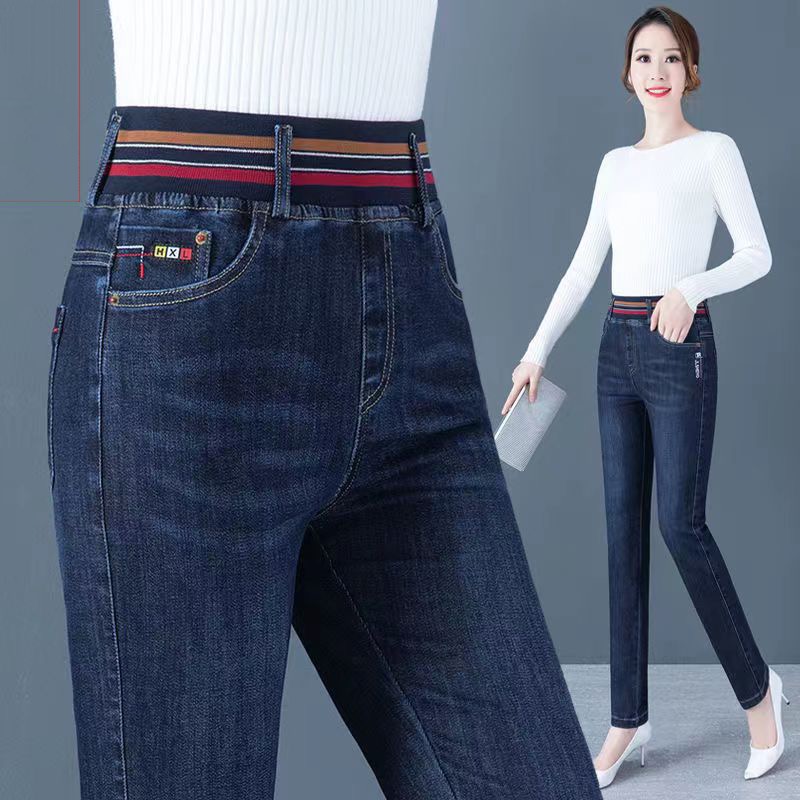 Winter Thicken Pencil Jeans Wo - Mom Jeans Women 评论和价格
