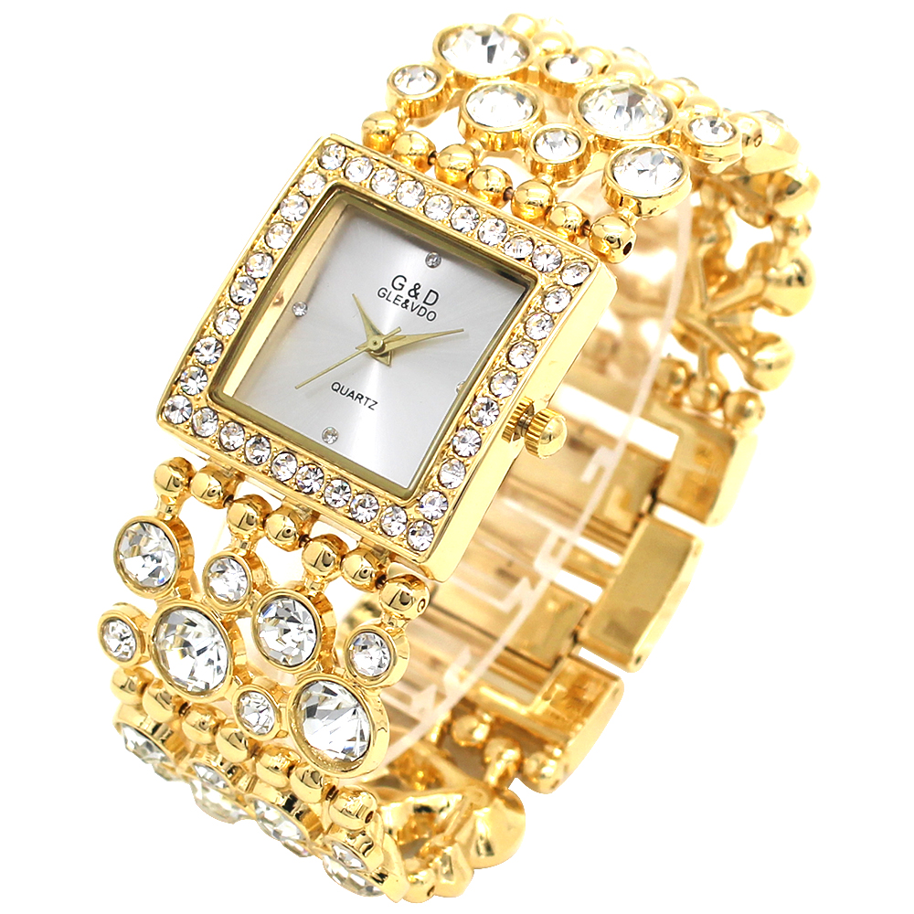 G&D Women Square Watch Analog  - Women'S Fashion Vogue 评论和价格
