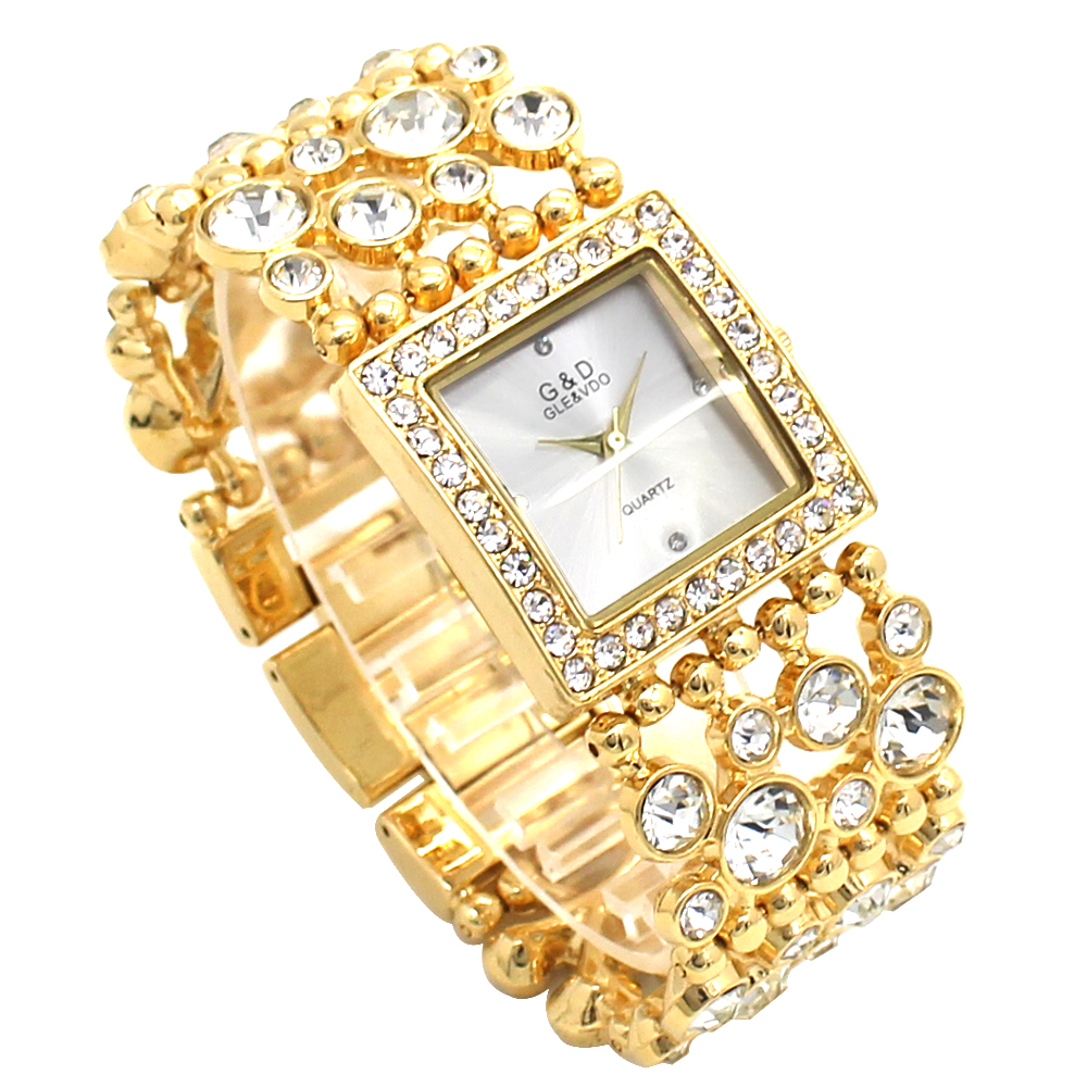 G&D Women Square Watch Analog  - Women'S Fashion Vogue 评论和价格