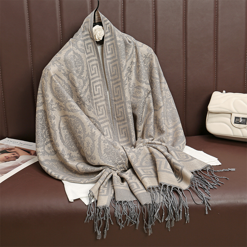 2024 Luxury Thick Cashmere Sca - Women'S Fashion Poncho 评论和价格