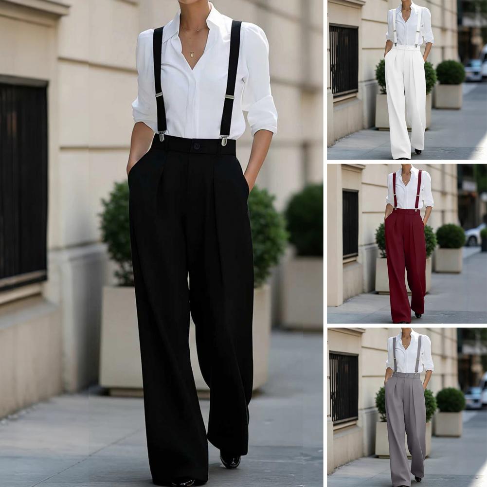 Women's High Waist Wide Leg Su - Wide Leg Palazzo Pants 评论和价格