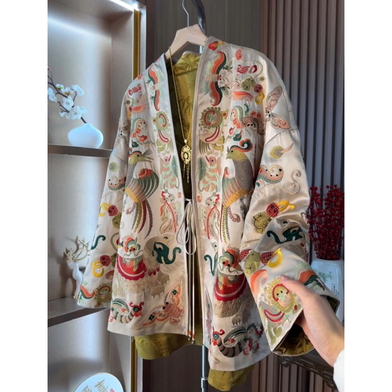 New Chinese Style Kimono Cardi - Women'S Fashion 评论和价格