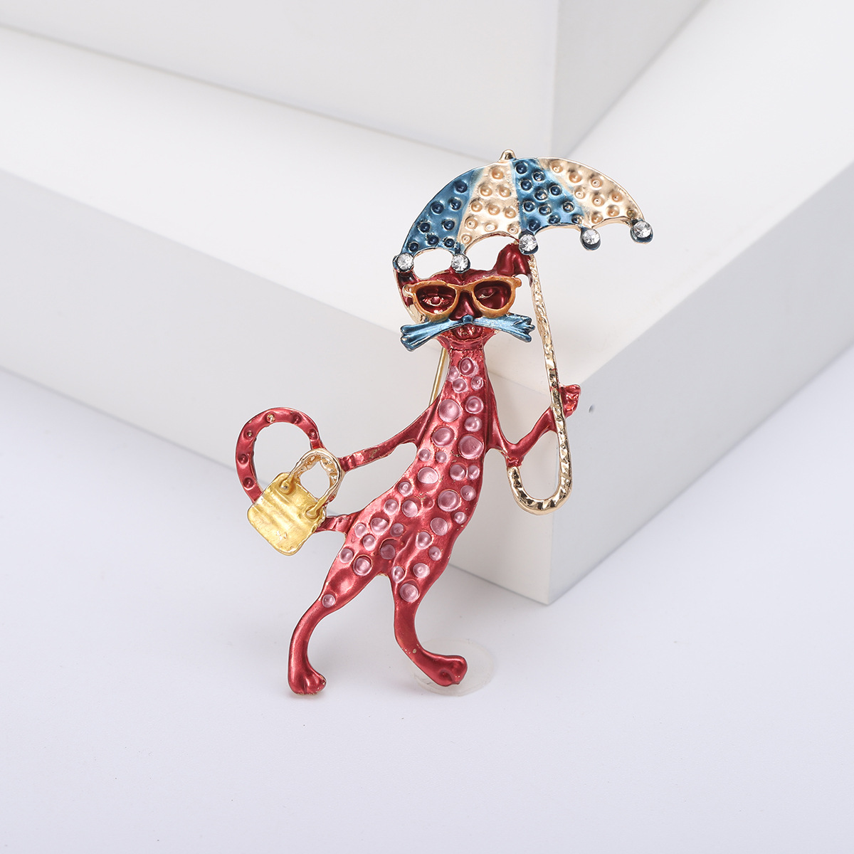 Elegant Enamel Cat Umbrella Br - Women'S Fashion Umbrella 评论和价格