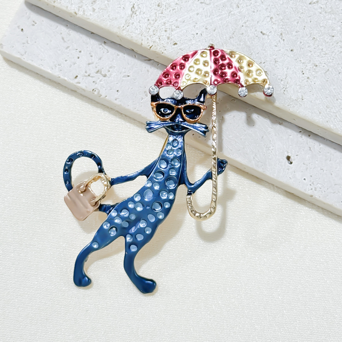 Elegant Enamel Cat Umbrella Br - Women'S Fashion Umbrella 评论和价格