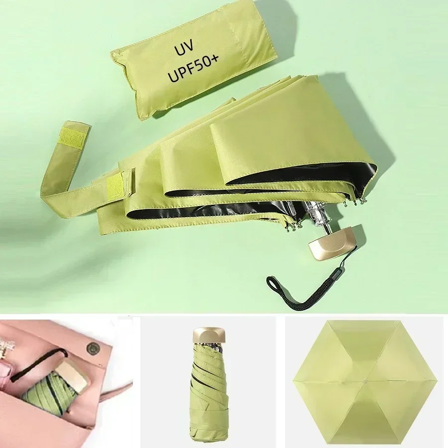 Mini five-fold umbrella sun pr - Women'S Fashion Umbrella 评论和价格