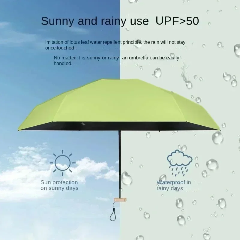 Mini five-fold umbrella sun pr - Women'S Fashion Umbrella 评论和价格
