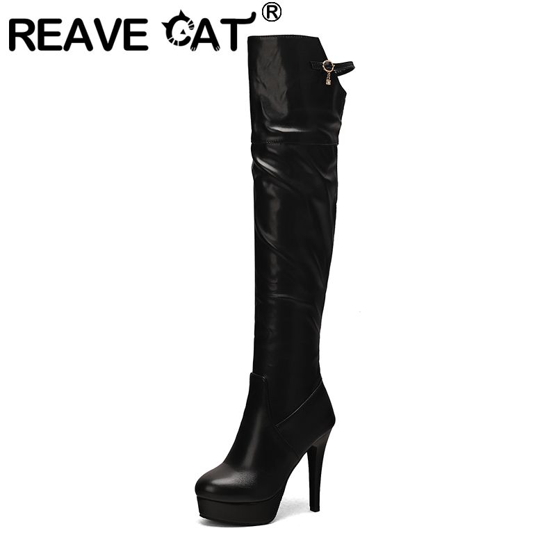 REAVE CAT 2025 Sexy Thigh Boot - Women Fashion Over 50 评论和价格