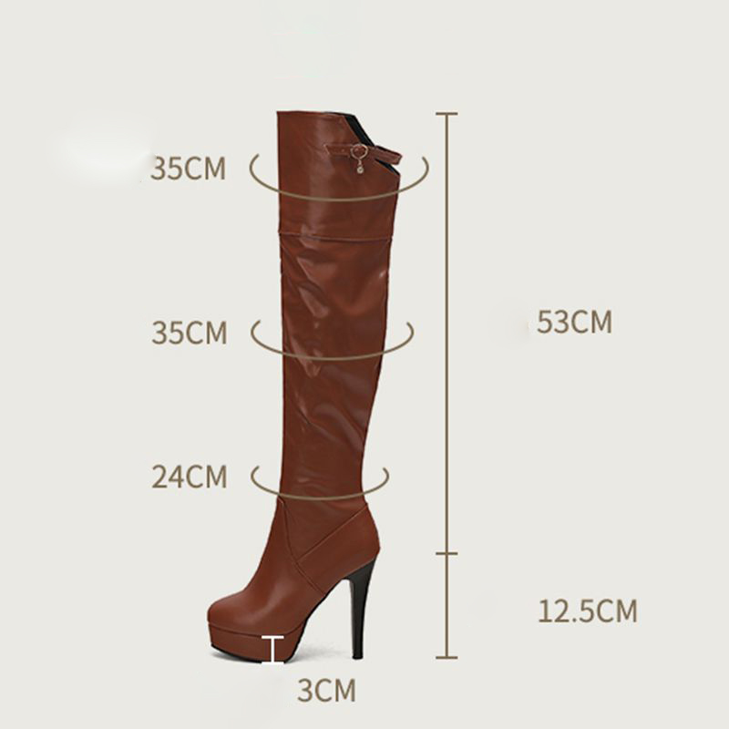 REAVE CAT 2025 Sexy Thigh Boot - Women Fashion Over 50 评论和价格