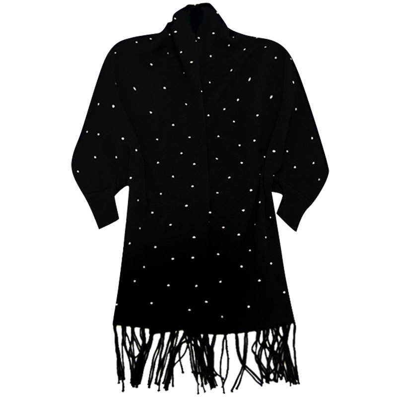 4 Colors Soild Cloak Oversize  - Women'S Fashion Poncho 评论和价格