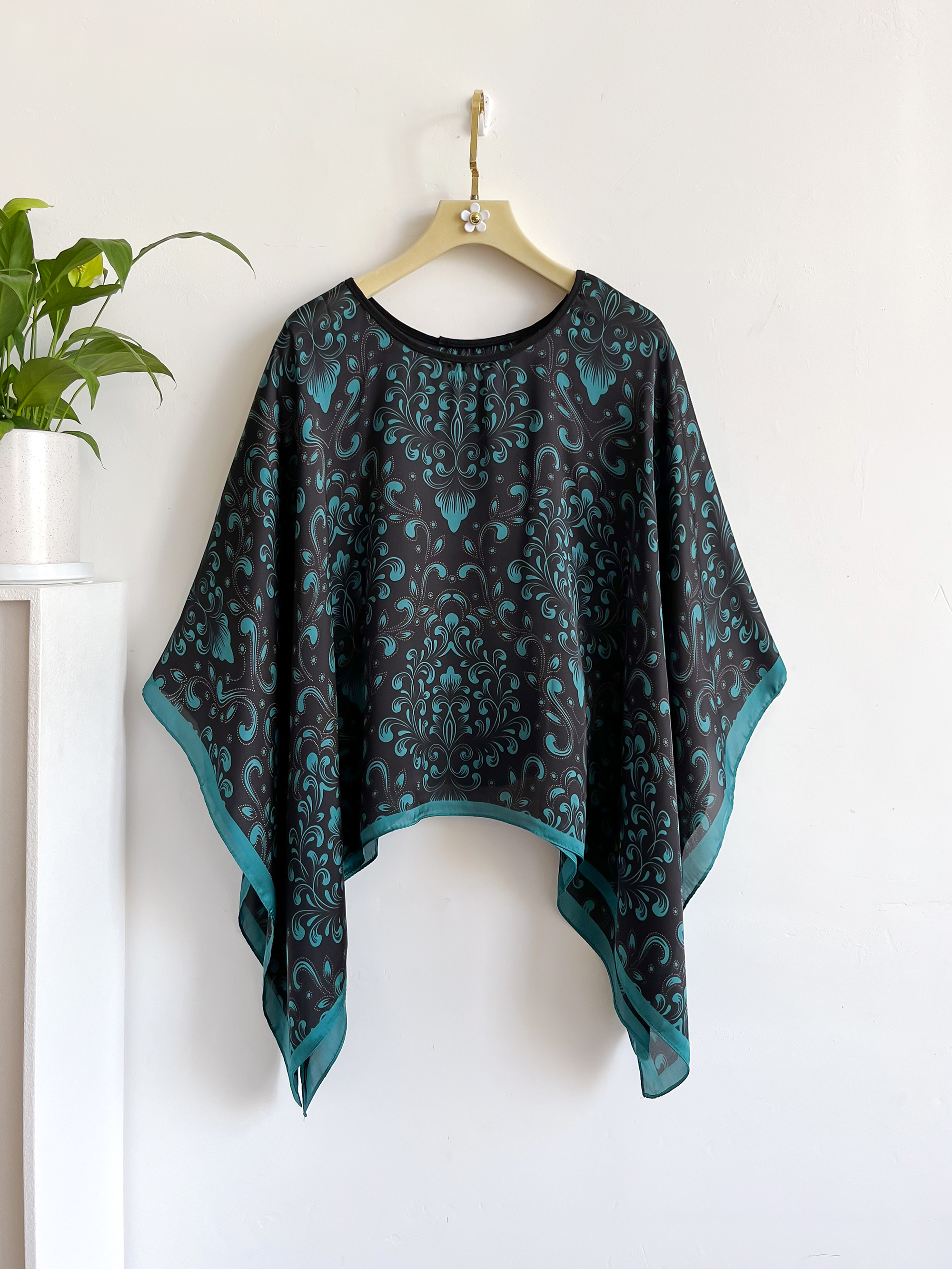 Poncho Pullover Shawl Sun Prot - Women'S Fashion Poncho 评论和价格