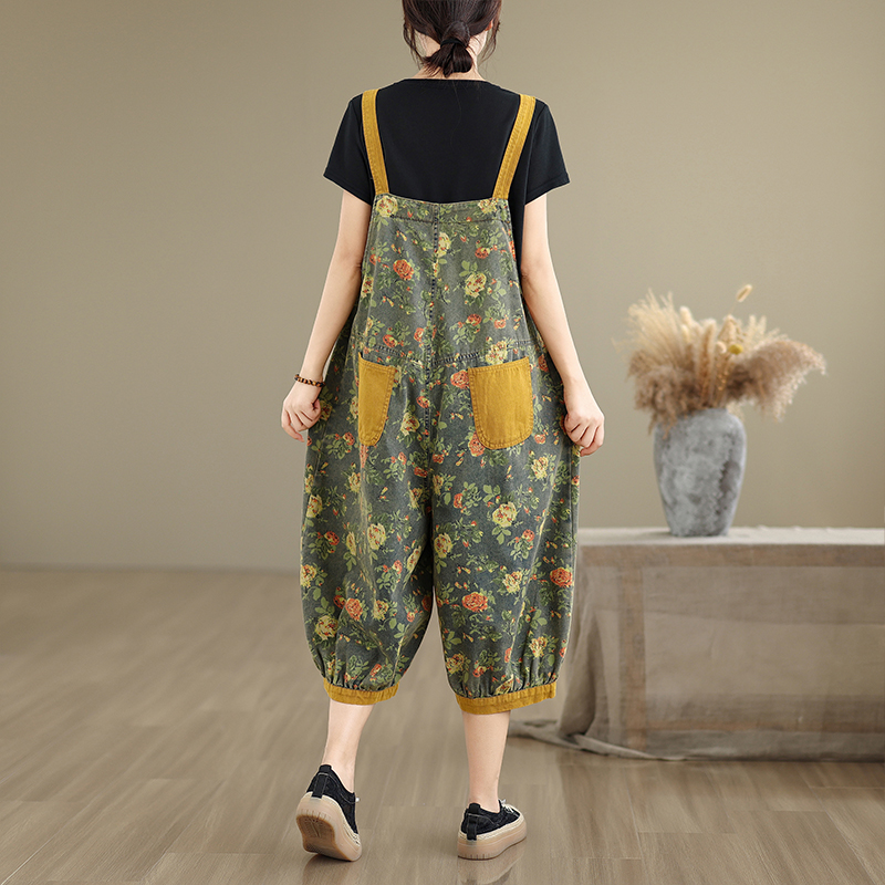Fashion Print Floral Y2K Denim - Mom Jeans Women 评论和价格