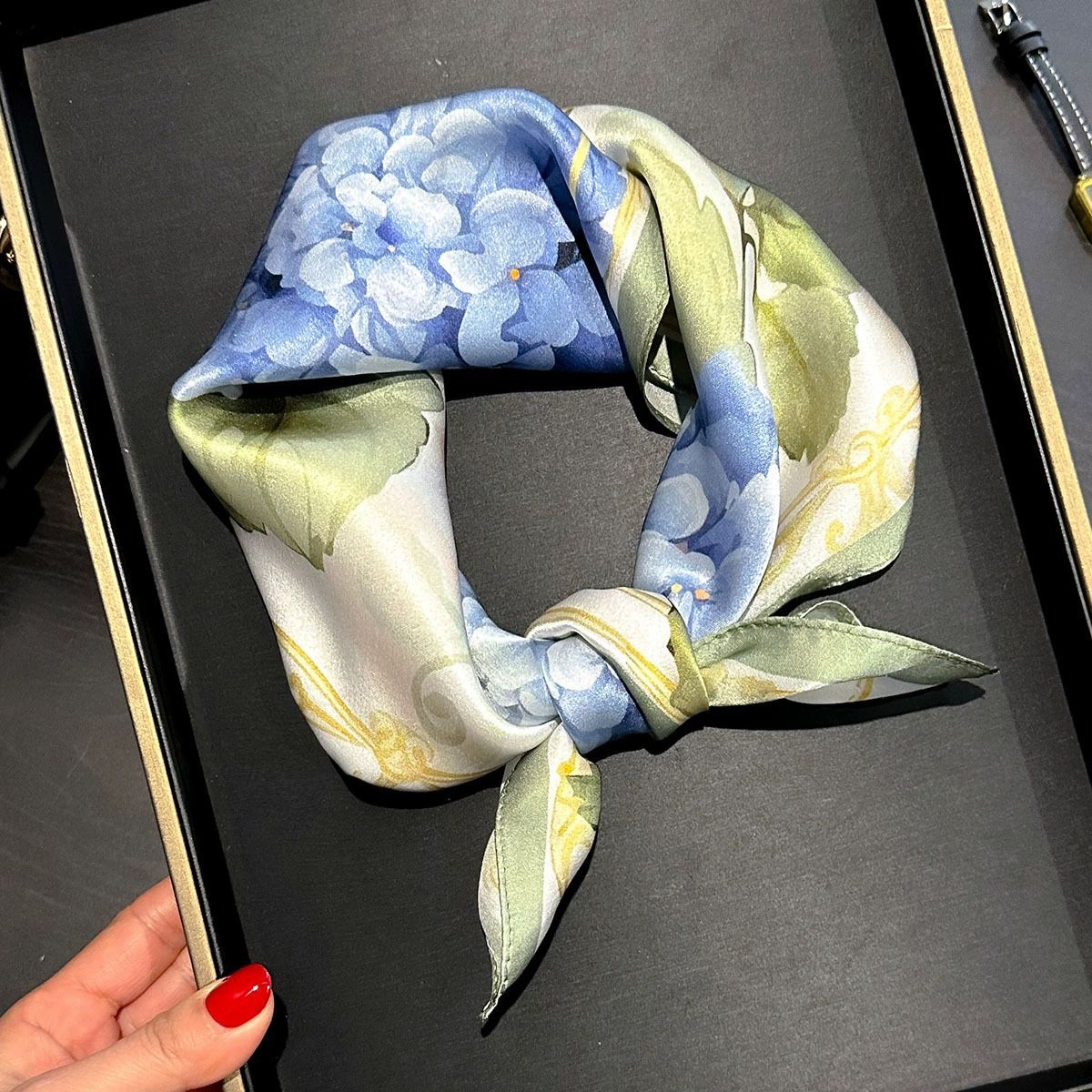 100% Real Silk Scarf Women 100 - Women'S Fashion Poncho 评论和价格