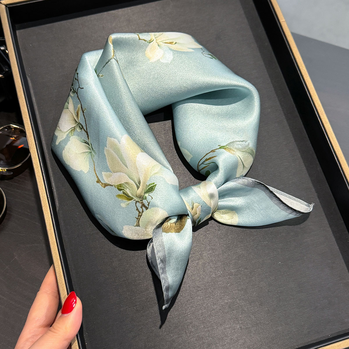 53cm Square Scarf for Women 10 - Women'S Fashion Poncho 评论和价格